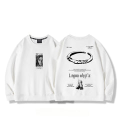 Melina Game Loose Crew Neck Sweatshirt