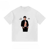 Jungkook Poster Print Cotton T-shirt