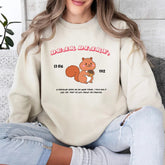 Cute Dear Diary Chipmunk Quote TVD Sweatshirt
