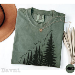 Twilight Inspired Forks Graphic T-shirt