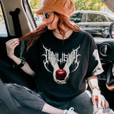 Twilight Apple Graphic Unisex Tee