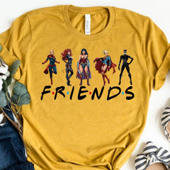 Girls Superhero FRIENDS Women's Tee