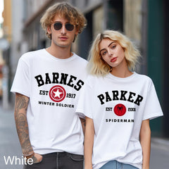 Barnes Rogers Thor Loki Logo Couple Tee
