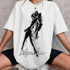 Winter Karina Ningning Giselle Whiplash Graphic T-shirt