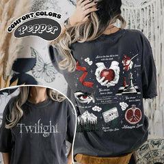 Twilight Inspired Cotton Printed T-Shirt