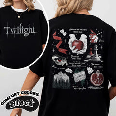 Twilight Inspired Cotton Printed T-Shirt