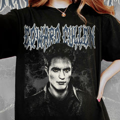 Edward Cullen Graffiti T-Shirt Top
