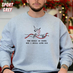 Eren & Mikasa Embroidered Crewneck Sweatshirt