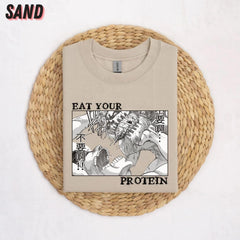 Eat Your Protein Anime Crewneck T-shirt