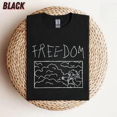 AOT "Freedom" Unisex Anime Tee