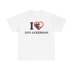 I Love Levi Ackerman Unisex Anime Tee