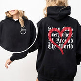 SKZ Everywhere All Around The World Hoodie Top