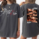 SKZ Logo Eyes Printed T-Shirt Top