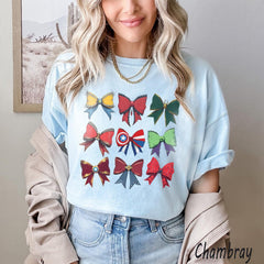 Avengers Inspired Coquette Bow Tee