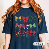 Avengers Inspired Coquette Bow Tee