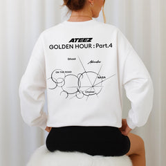 ATE Golden Hour Part 4 Printed Hoodie Top