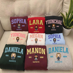Sophia Manon Daniela Megan Yoonchae Crewneck Sweatshirt