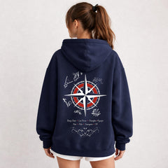 SKZ Compass Bang Chan Lee Know Changbin Hoodie