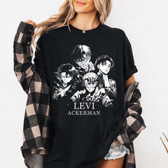 Levi Ackerman Unisex Anime T-shirt