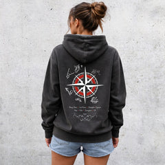 SKZ Compass Bang Chan Lee Know Changbin Hoodie
