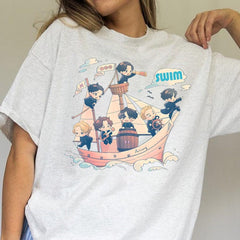 Bangtan Arirang Swim Aesthetic Tee