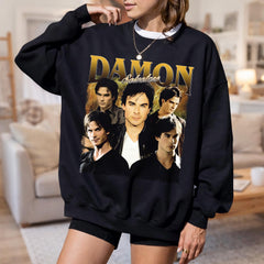 Damon Salvatore Graphic Tee Top