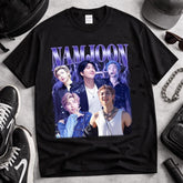 Vintage Namjoon Graphic Printed Tee