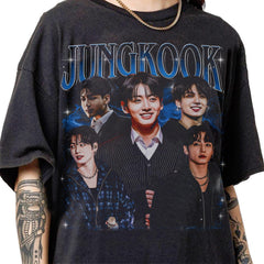 Vintage Jung Kook Collage Unisex T-Shirt