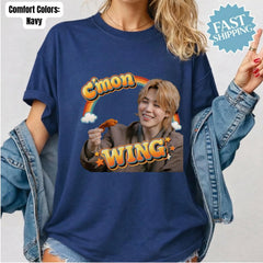 Come on Wing Jimin Crewneck Sweatshirt