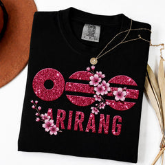 BANGTAN Arirang Floral Crewneck T-Shirt