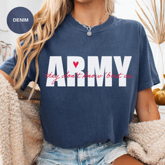 ARMY They Don't Know About Us T-shirt
