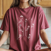 BANGTAN Floral Monogram T-Shirt