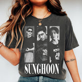 SungHoon Collage Graphic T-shirt Top