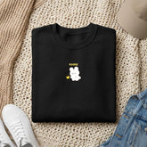 Kookie Bunny Embroidered Sweatshirt