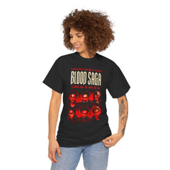 EN- Blood Saga Poster T-Shirt Top