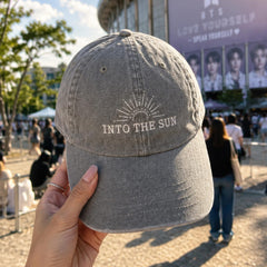 Into The Sun Embroidery Baseball Cap