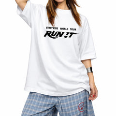 SKZ Run It World Tour Logo T-Shirt
