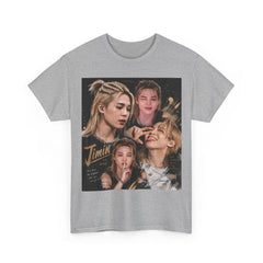 Jimin Monogram Aesthetic Cotton T-shirt