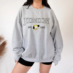 Unisex JIMIN Characters Pullover Sweatshirt