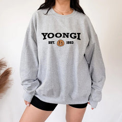 Unisex JIMIN Characters Pullover Sweatshirt