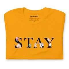 Unisex Kpop Stay Printed Loose T-shirt