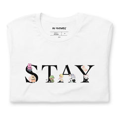 Unisex Kpop Stay Printed Loose T-shirt