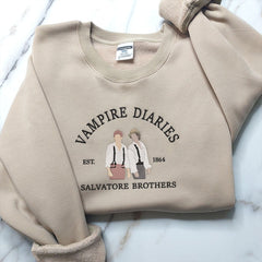 Salvatore Brothers Embroidered Sweatshirt