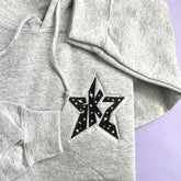 SKZ Logo Embroidered Hoodie Top