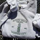 Mystic Falls Embroidered Sweatshirt