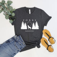 Twilight Saga Forks Washington Shirt