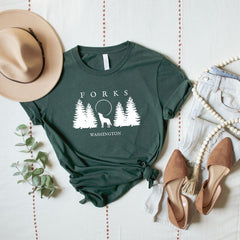 Twilight Saga Forks Washington Shirt