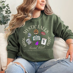 Mystic Falls Social Club Sweatshirt
