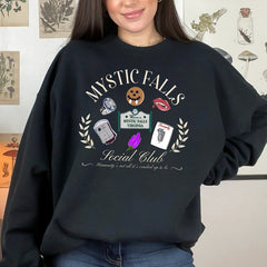 Mystic Falls Social Club Sweatshirt