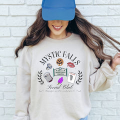 Mystic Falls Social Club Sweatshirt